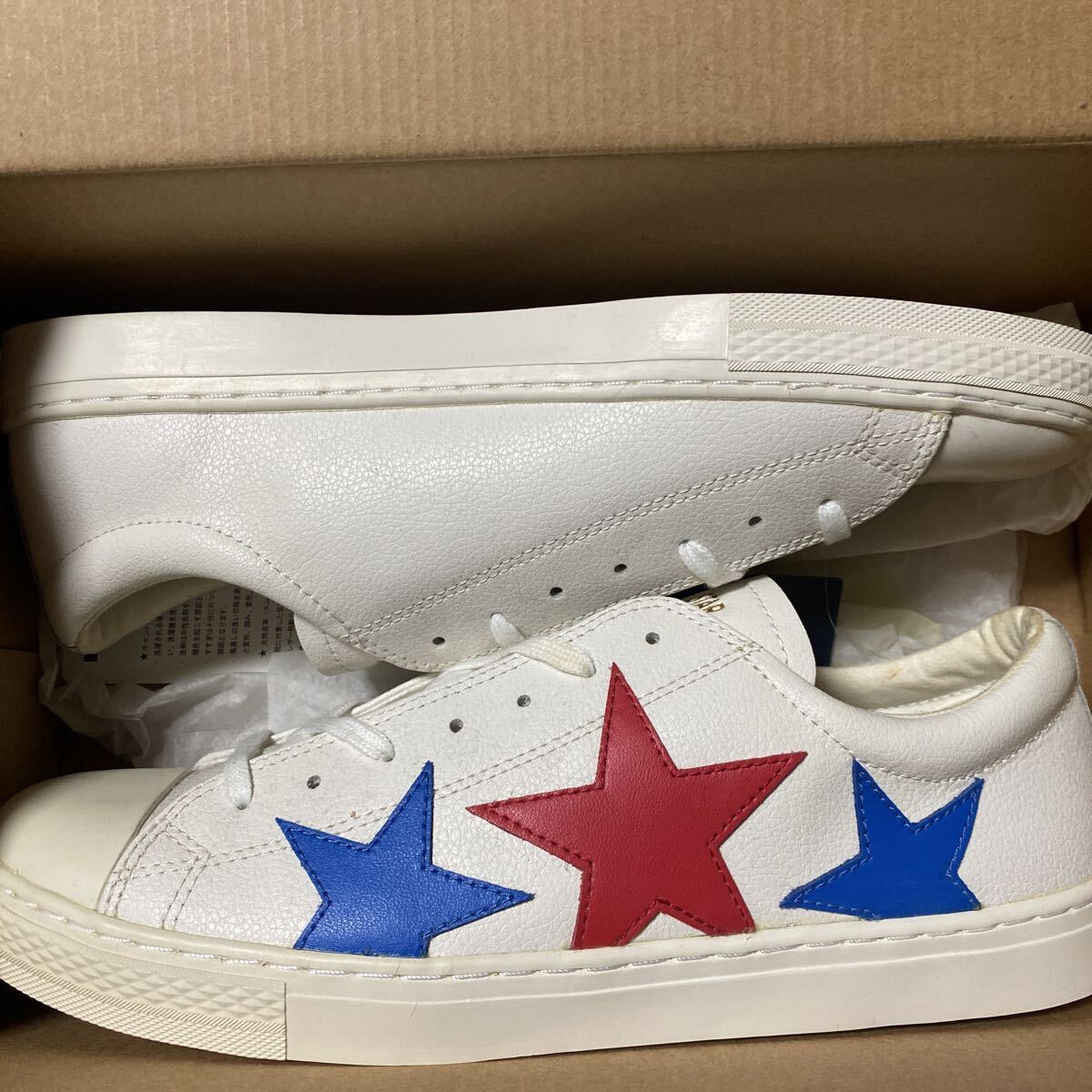 オールスター クップ トリオスター OX 31300300（ホワイト/トリコ）LEON掲載_画像1