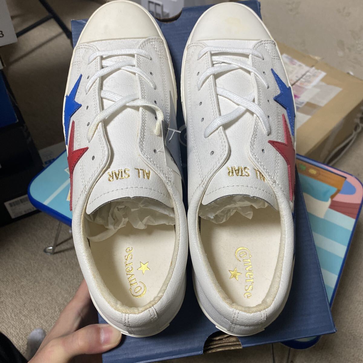 オールスター クップ トリオスター OX 31300300（ホワイト/トリコ）LEON掲載_画像4