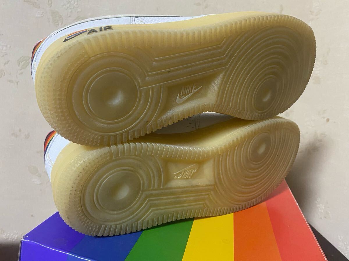 AIR FORCE 1 BETRUE CV0258-100 （ホワイト/マルチカラー/ホワイト）_画像3