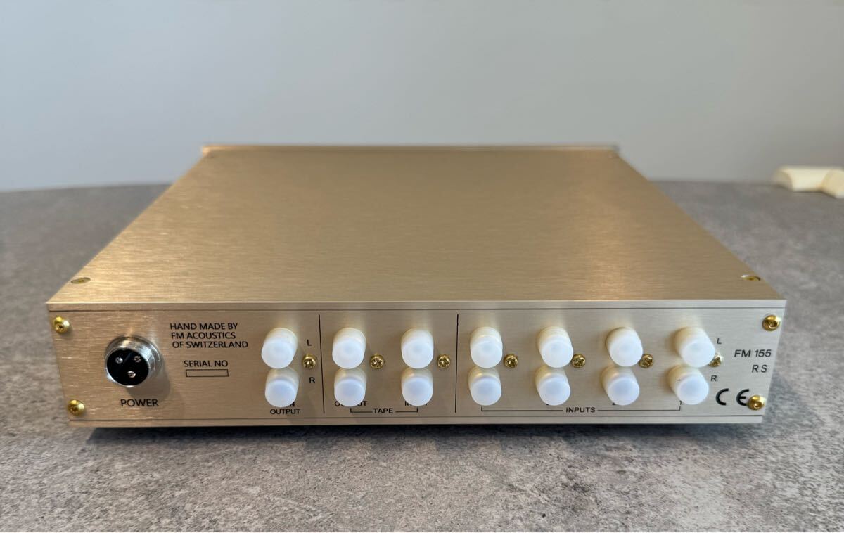 FM ACOUSTICS FM155C プリアンプ 禁断の刺客！FM ACOUSTICS FM155C襲来！♪ - オーディオ三國無双