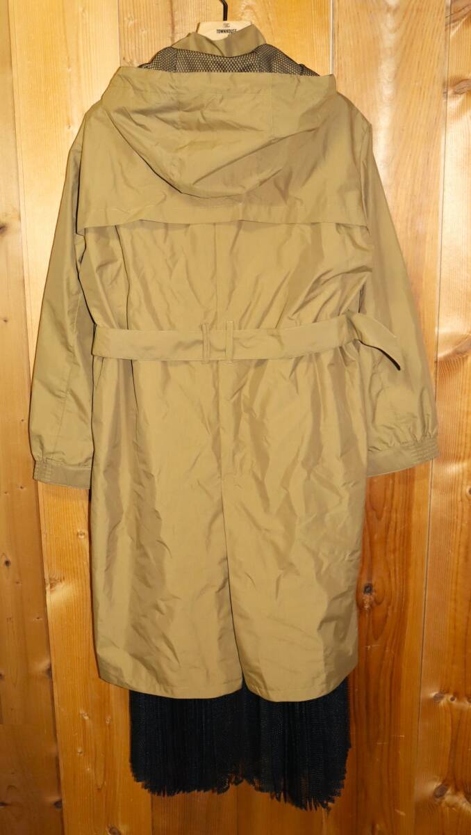 送料無料 即決【未使用】 DANSKIN CAPSULE COLLECTION ★ WRチュールプリ―テッドコート (L) ★ ダンスキン カプセルコレクション 併_画像3