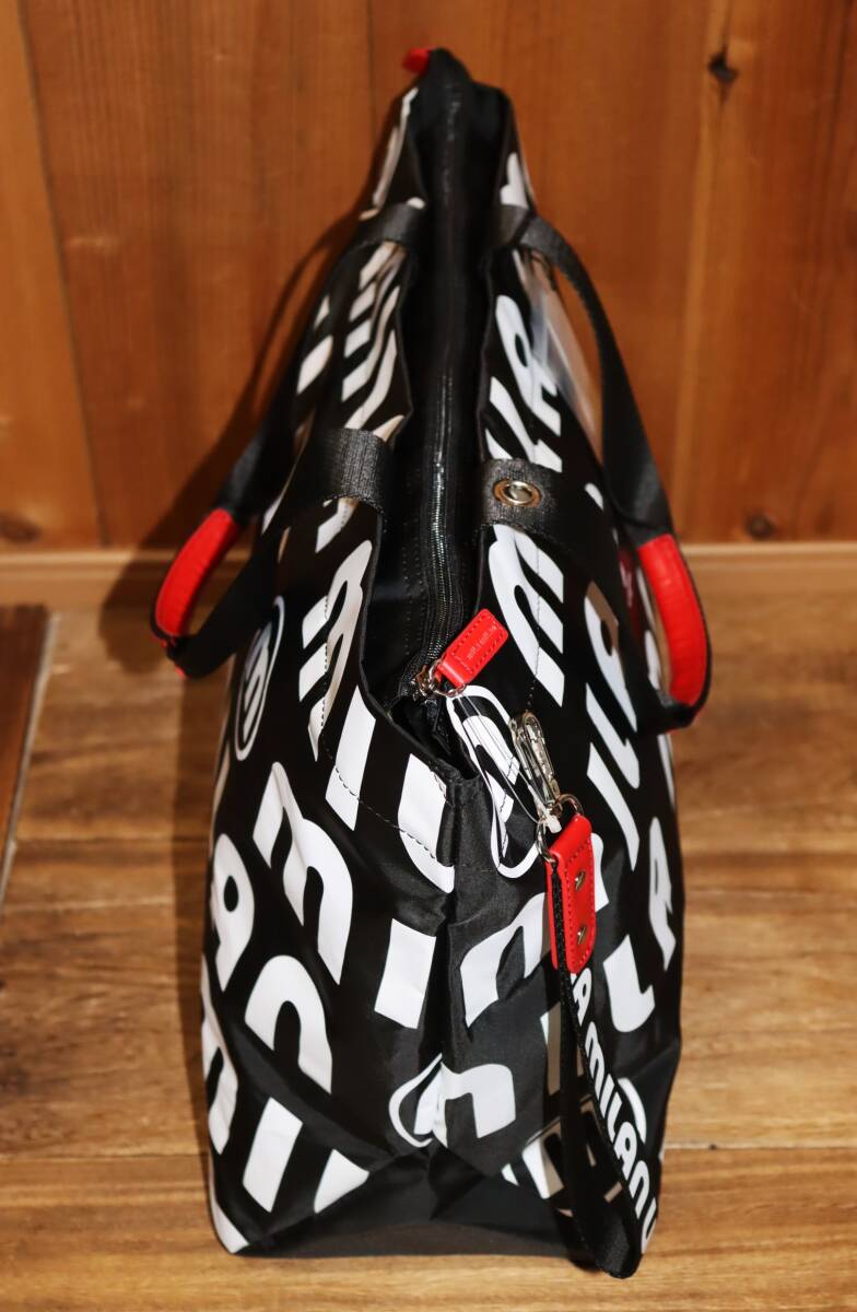 送料無料 即決【未使用】 mila milan ★ コスタ トートバッグ ★ ミラミラン ミラショーン 税込定価1万6500円 248703 併_画像9