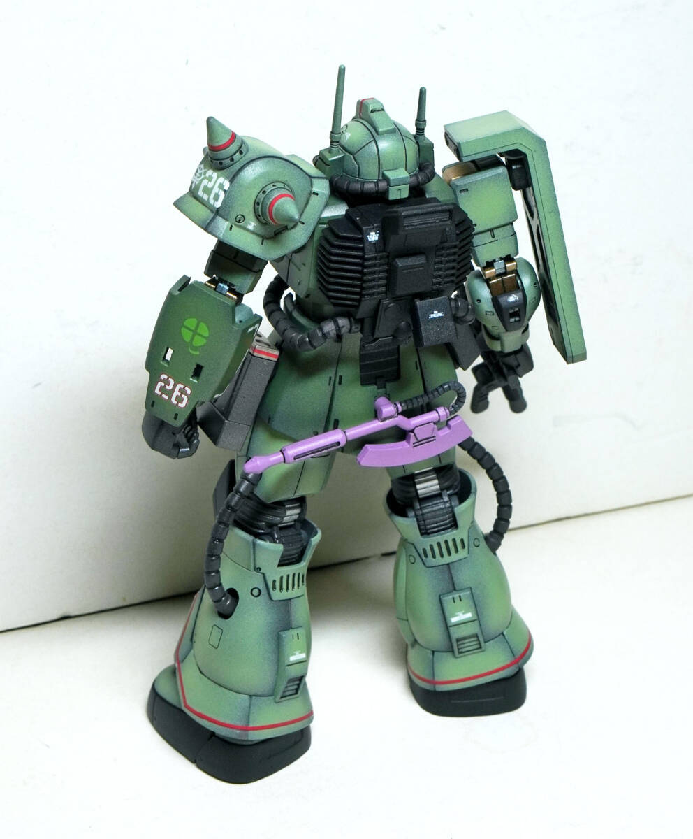 HG 1/144 HG MS-06D The k двойной антенна ZAKU DESERT TYPE [DOUBLE ANTENA TYPE] ORIGIN MSD pre van полное окрашивание конечный продукт 