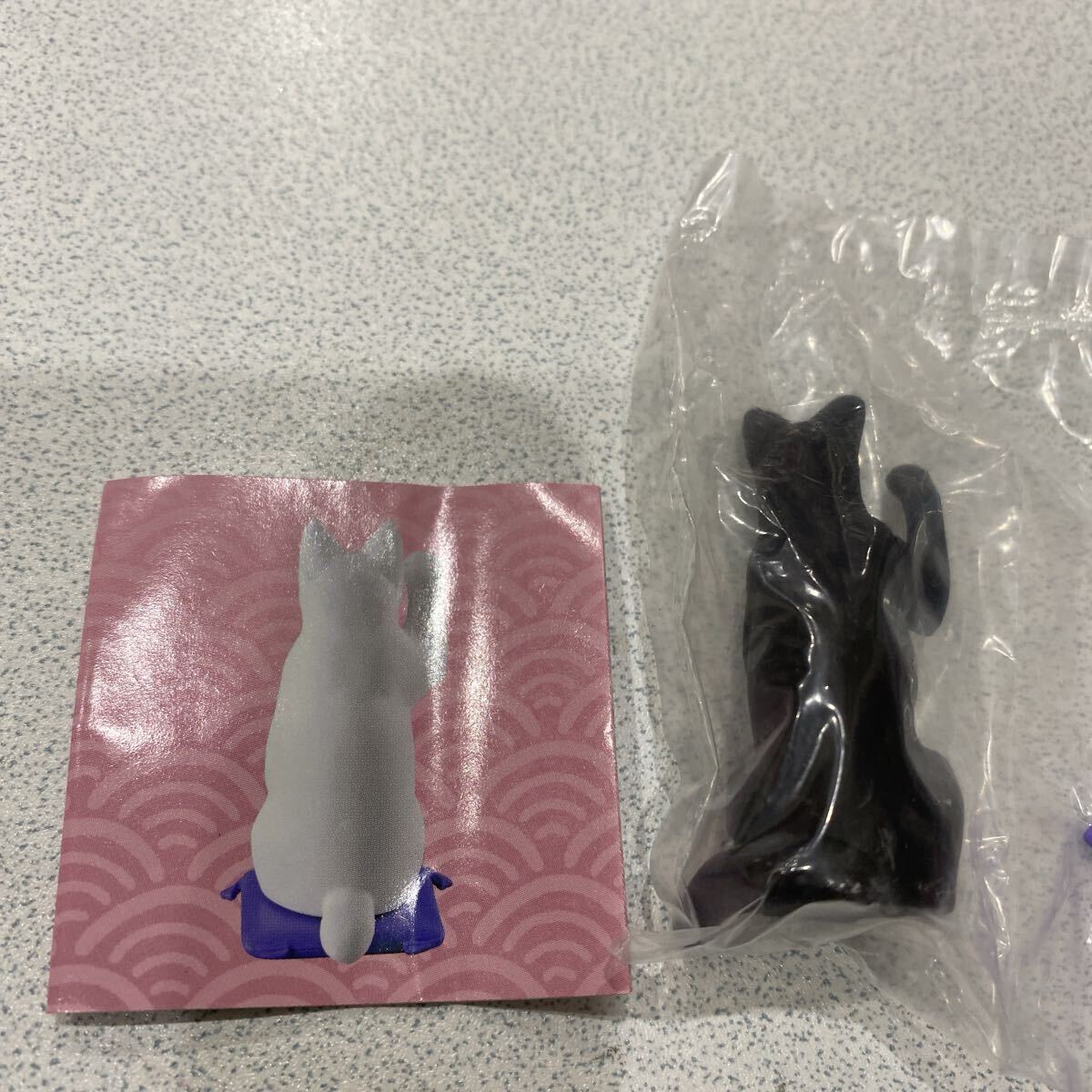 福を招く　まねきねこ大全2 サーバル　か（ブラック）　海洋堂_画像4