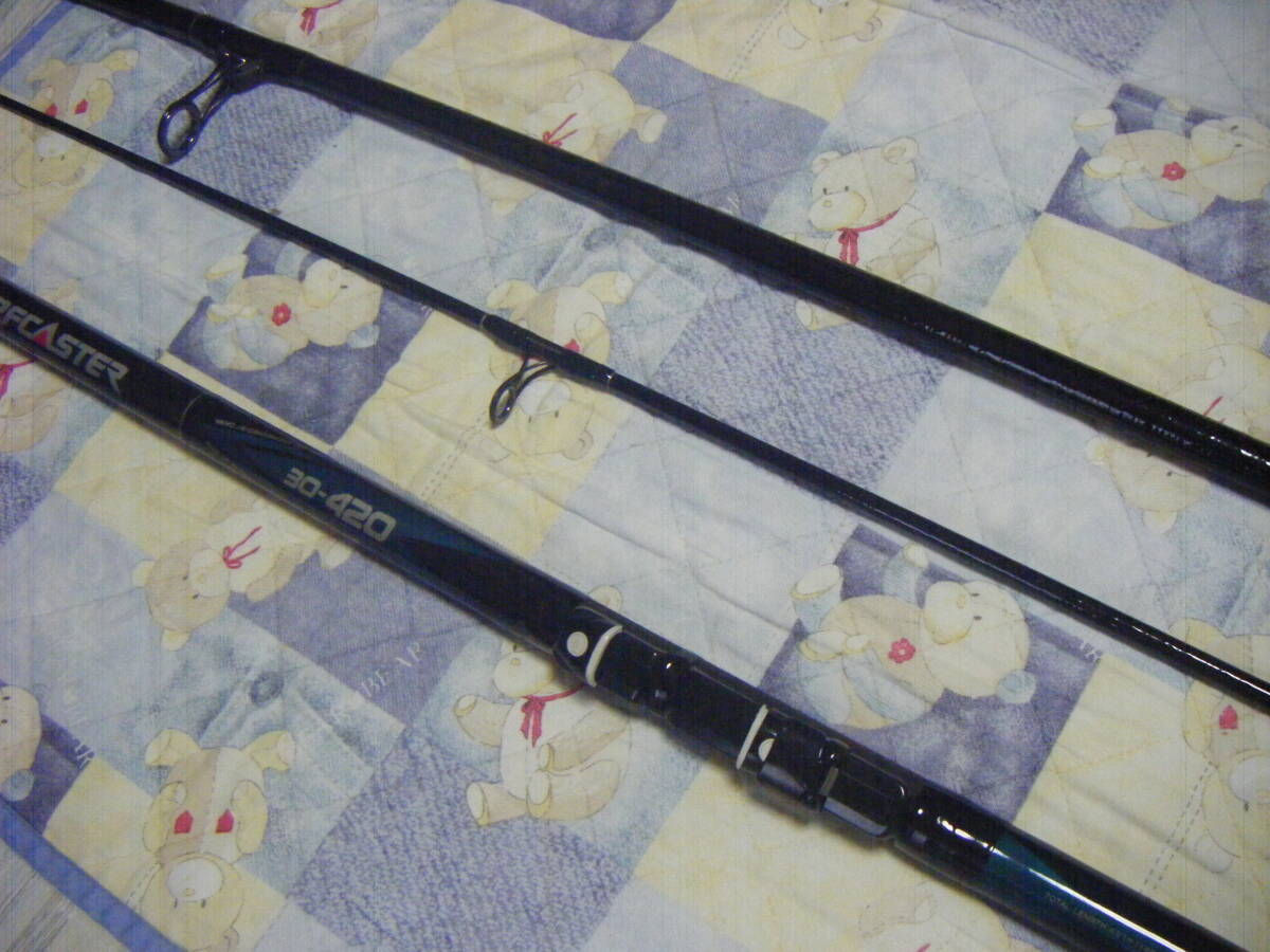 極美品。DAIWA 『CARBO WHISKER SURFCASTER 30-420』。ダイワ。カーボウイスカー・サーフキャスター_画像8