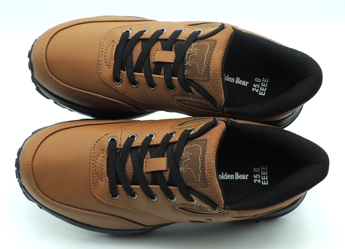  золотой Bear водонепроницаемый туфли без застежки "свободные руки" спортивные туфли мужской легкий широкий резина шнур рука . используется без ...Golden Bear GB-285 Camel 25.0cm