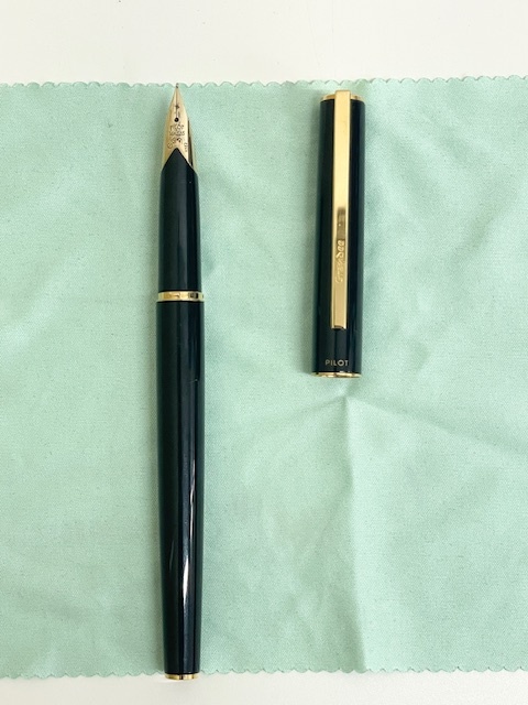 万年筆 まとめ3本 PARKER SONNET 18K-750(18金)ケース付・PILOT URUSHI 14K-585(14金)・モンブラン MEISTERS◆2246_画像5