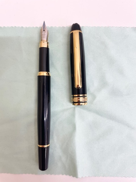 万年筆 まとめ3本 PARKER SONNET 18K-750(18金)ケース付・PILOT URUSHI 14K-585(14金)・モンブラン MEISTERS◆2246_画像8