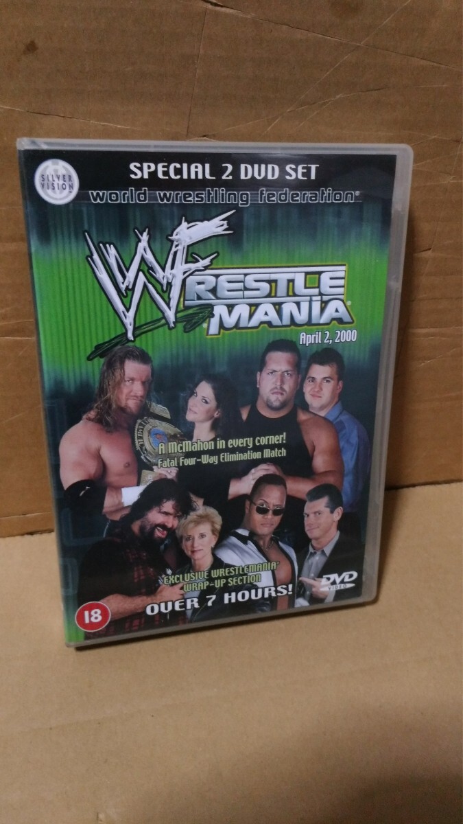 中古DVD WWE WRESTLE MANIA16 2000 WWF 海外版_画像1