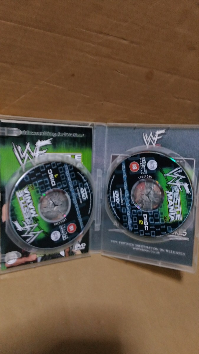 中古DVD WWE WRESTLE MANIA16 2000 WWF 海外版_画像2