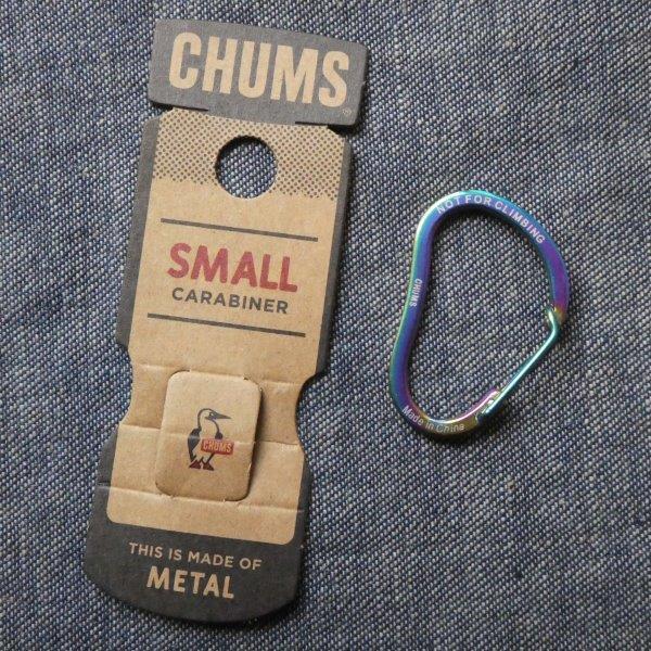 2点セット CHUMS ワッペン カラビナS CH62-1471 CH61-0121 S レインボー 未使用_画像9