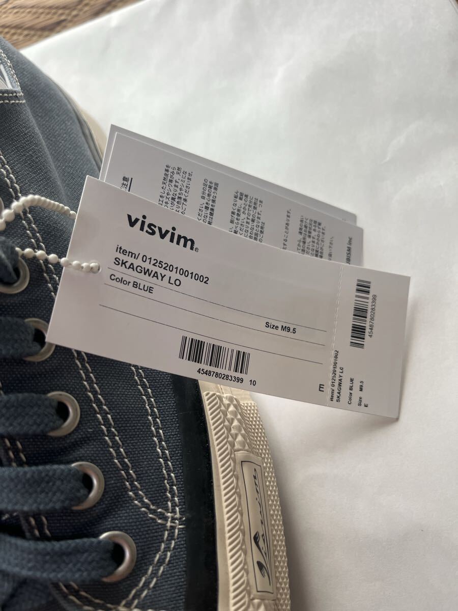 visvim 2025AW SKAGWAY LO BLUE 9.5_画像5