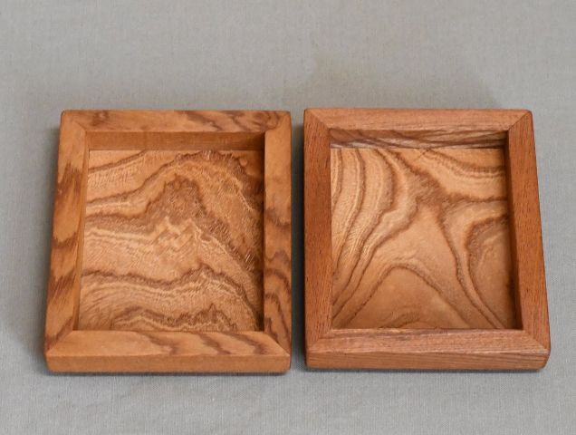 欅の小物台。花台・盆栽１４５　２点_画像5