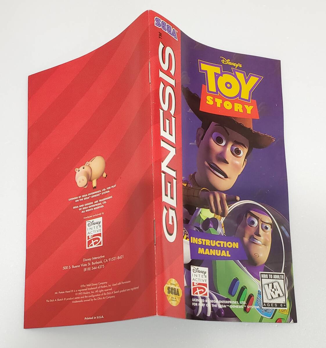 TOY STORY SEGA GENESIS トイストーリー_画像5