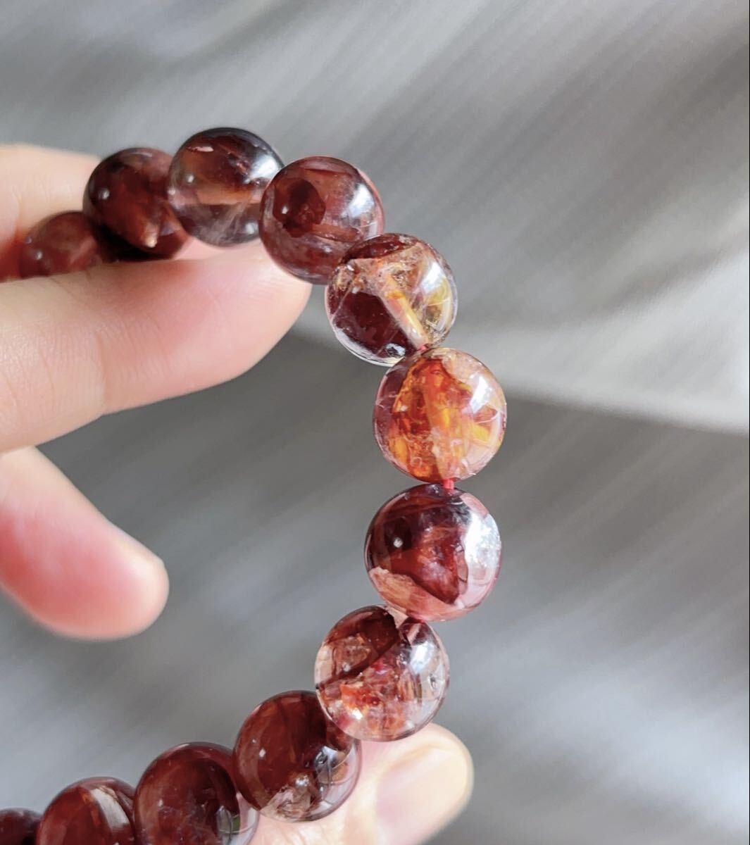 天然石 オーロラクォーツ ブレスレット（番号A4859）_画像5