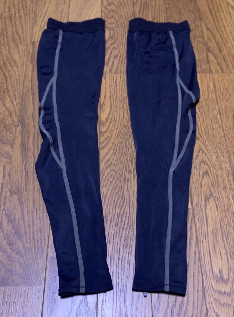 再値下げ!★即決あり★極上美品★GOLDWIN ゴールドウィン C3fit 男女兼用 スポーツタイツ S 黒 3F0414B★レッグカバー★イチロー★1点限り!_画像2