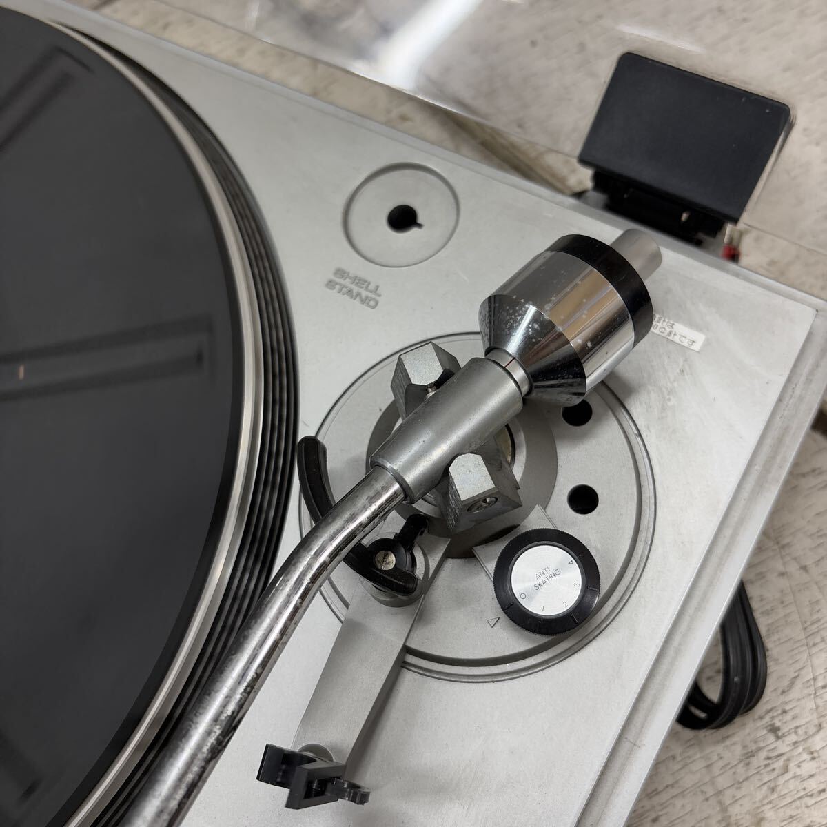 RD10-78 激安 TOSHIBA AUREX SR-F45 FULL AUTOMATIC DIRECT DRIVE レコードプレーヤー 通電OK 中古現状品 ※3回再出品で処分_画像3