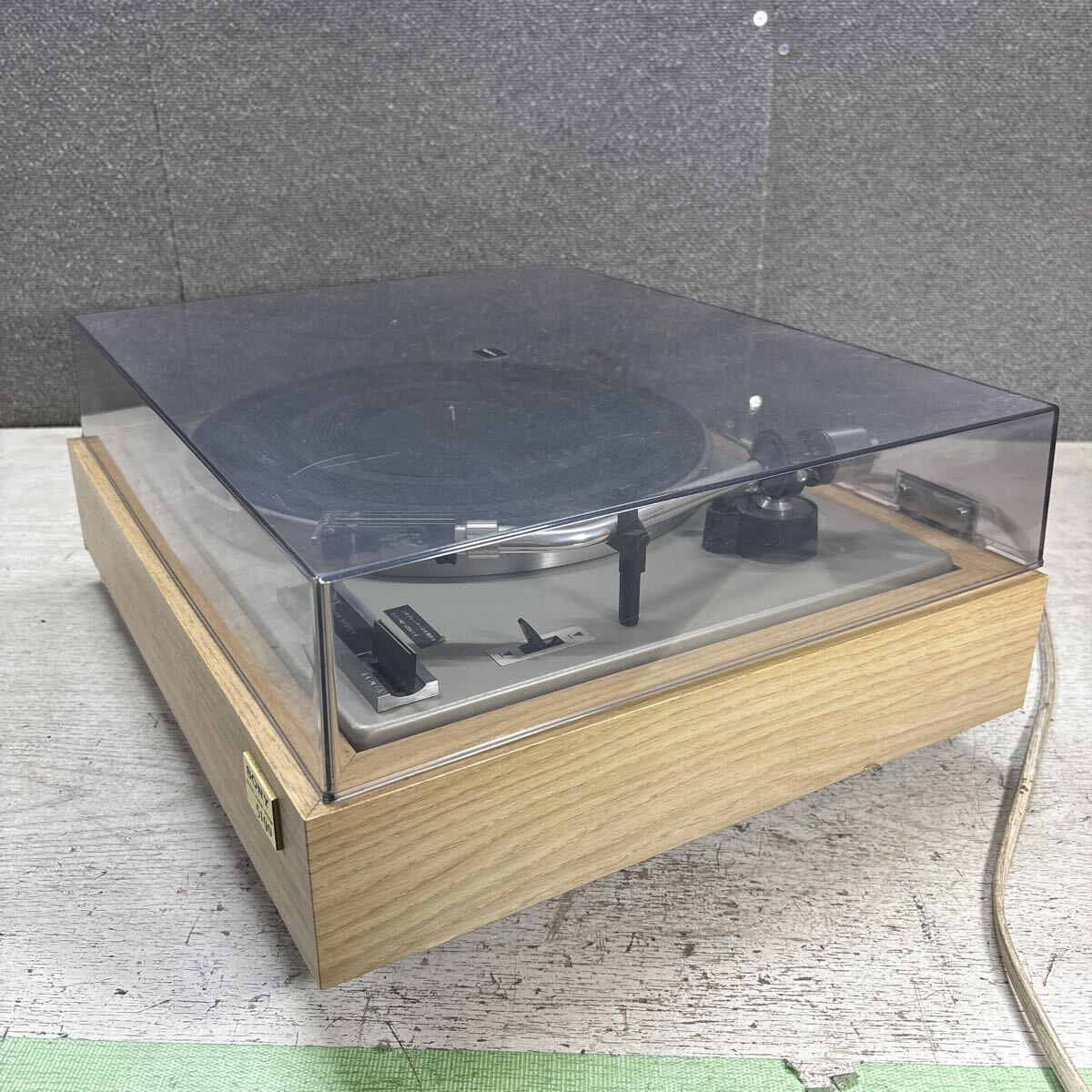 RD10-152 激安 SONY PS-5190 STEREO PLAYER SYSTEM レコードプレーヤー 通電NG 中古現状品 ※3回再出品で処分_画像5
