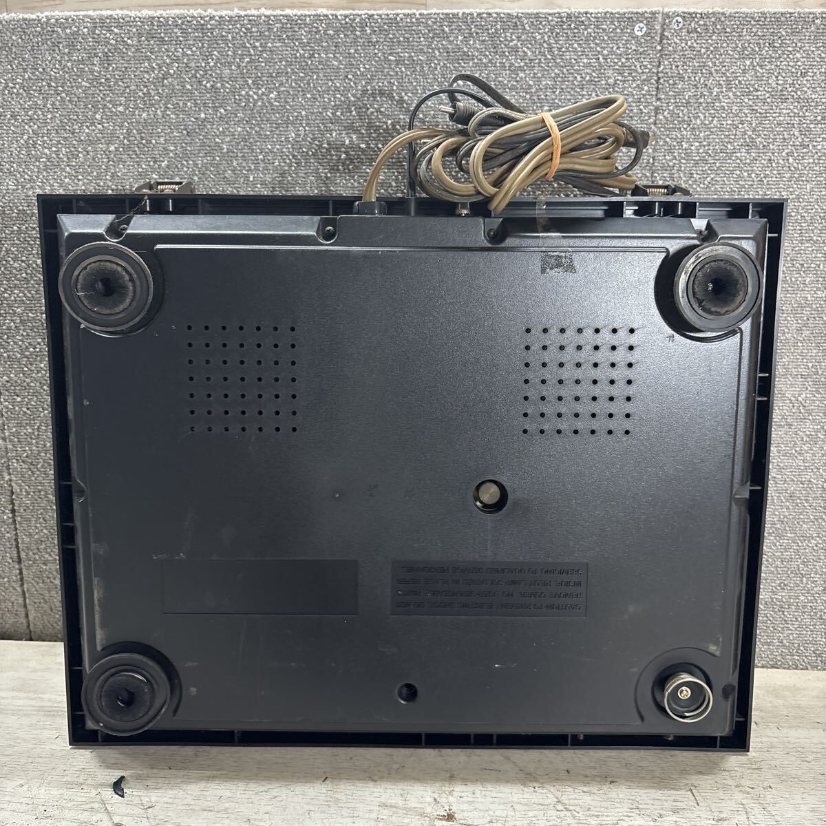 RD10-188 激安 AUREX SR-F330 FULL AUTOMATIC SYSTEM レコードプレーヤー 通電OK 中古現状品 ※3回再出品で処分_画像9