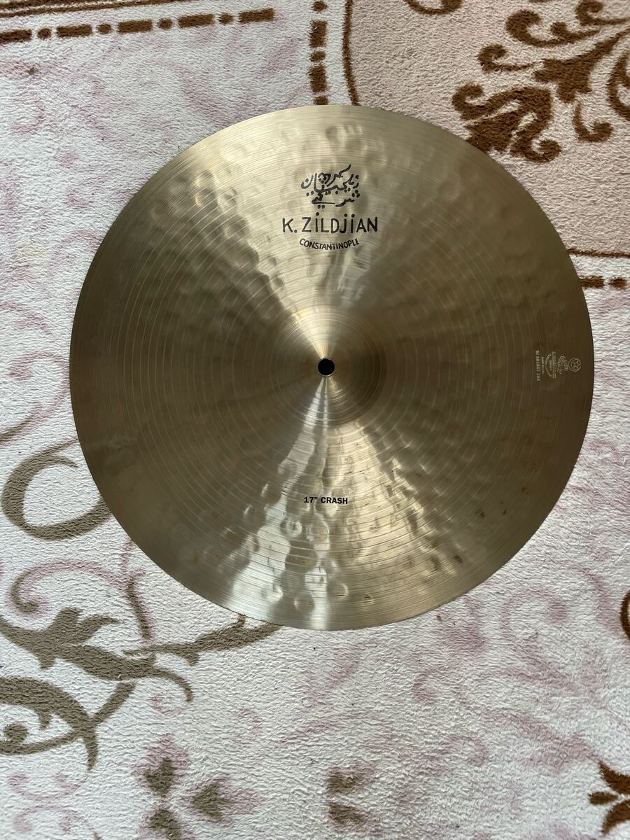 17インチ　コンスタンチノープル　 クラッシュシンバル　Zildjian Constantinople CRASH ジルジャン K