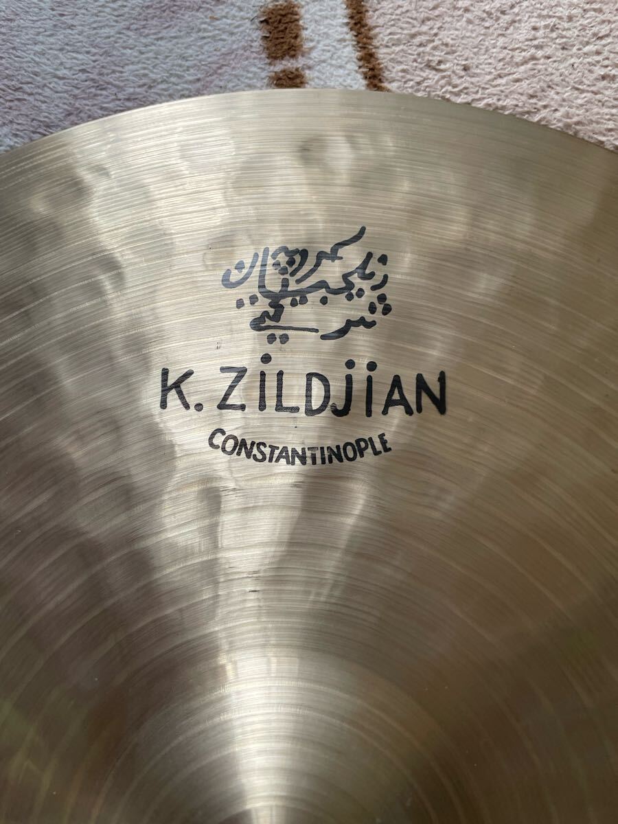17インチ　コンスタンチノープル　 クラッシュシンバル　Zildjian Constantinople CRASH ジルジャン K
