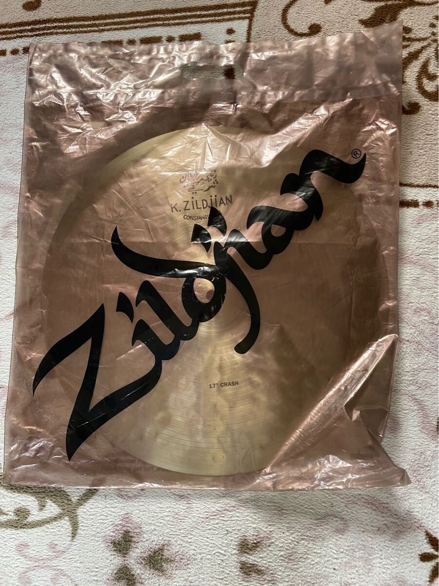 17インチ　コンスタンチノープル　 クラッシュシンバル　Zildjian Constantinople CRASH ジルジャン K
