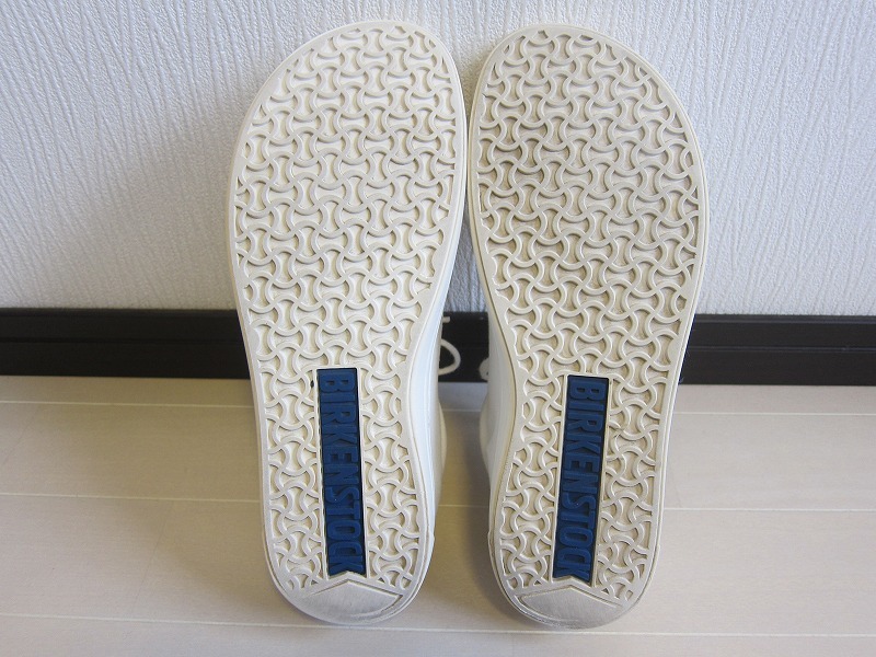 BIRKENSTOCK ビルケンシュトック ホワイト コットン スニーカー 42_画像7