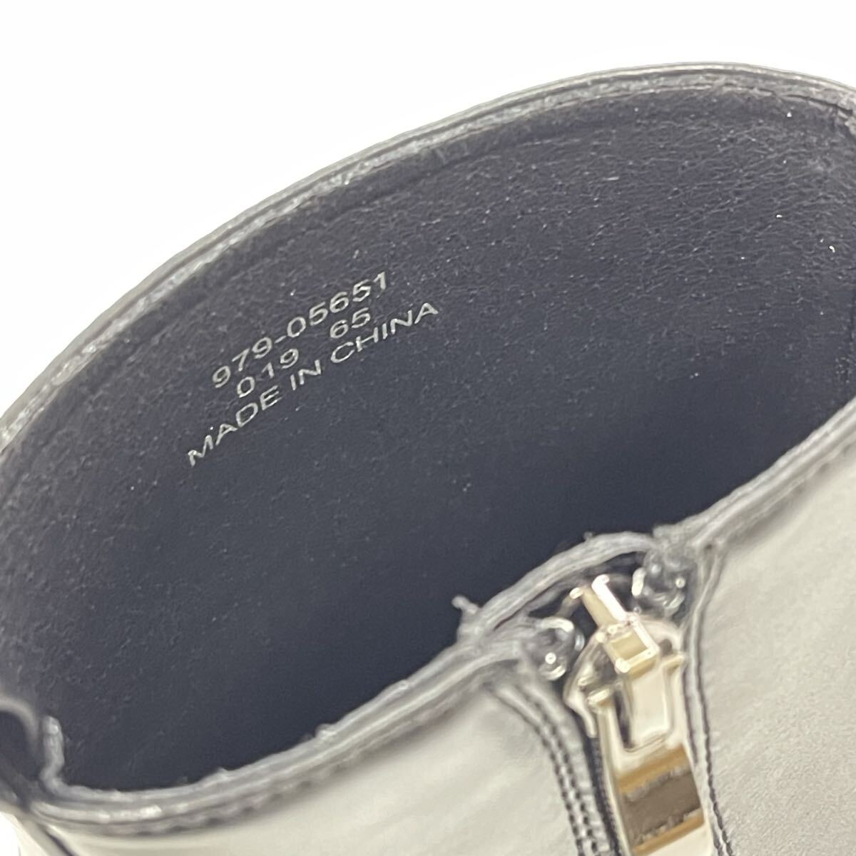 【未使用】tk.TAKEO KIKUCHI ティーケータケオキクチ シンセティックレザーブーツ ブラック 26,5㎝_画像7