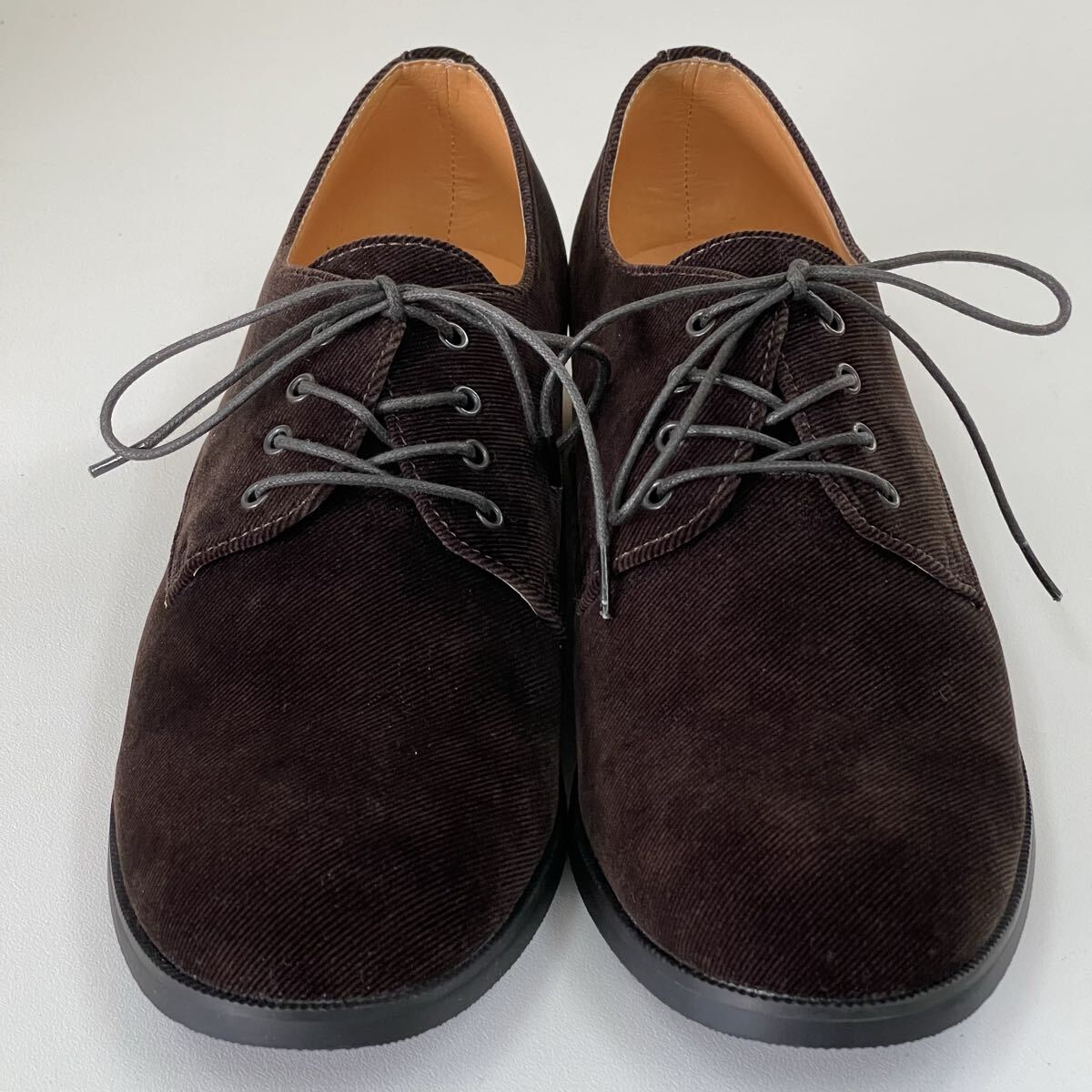 【未使用】tk.TAKEO KIKUCHI オックスフオードシューズ ダークブラウン 26,5cm ドレスシューズ ビジネスシューズ ティーケータケオキクチ_画像2