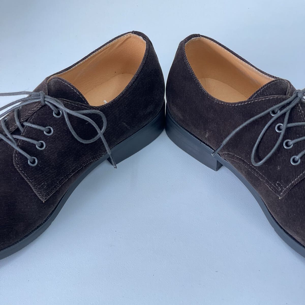 【未使用】tk.TAKEO KIKUCHI オックスフオードシューズ ダークブラウン 26,5cm ドレスシューズ ビジネスシューズ ティーケータケオキクチ_画像8