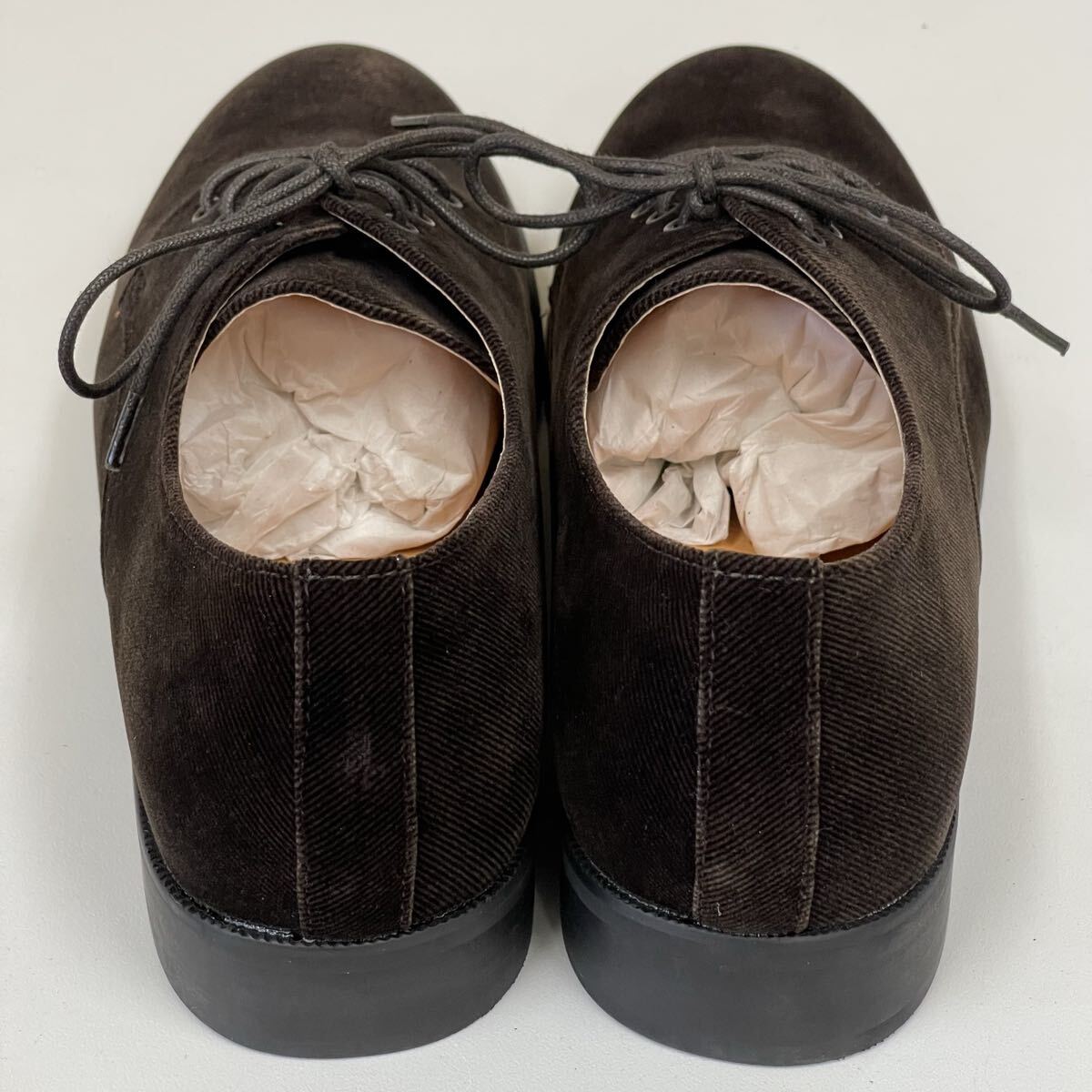 【未使用】tk.TAKEO KIKUCHI オックスフオードシューズ ダークブラウン 27,5cm ドレスシューズ ビジネスシューズ ティーケータケオキクチ_画像4