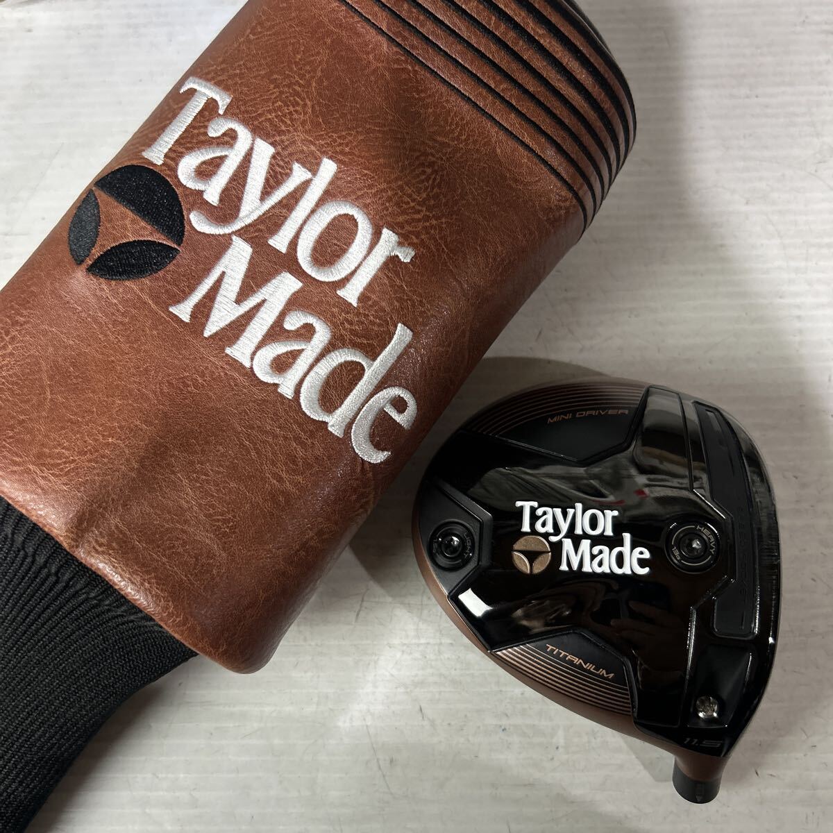 美品 BRNR MINI 2024 11.5° ヘッド単品 ヘッドカバー付 管理番号17907 テーラーメイド ミニ ドライバー TaylorMade バーナー_画像1