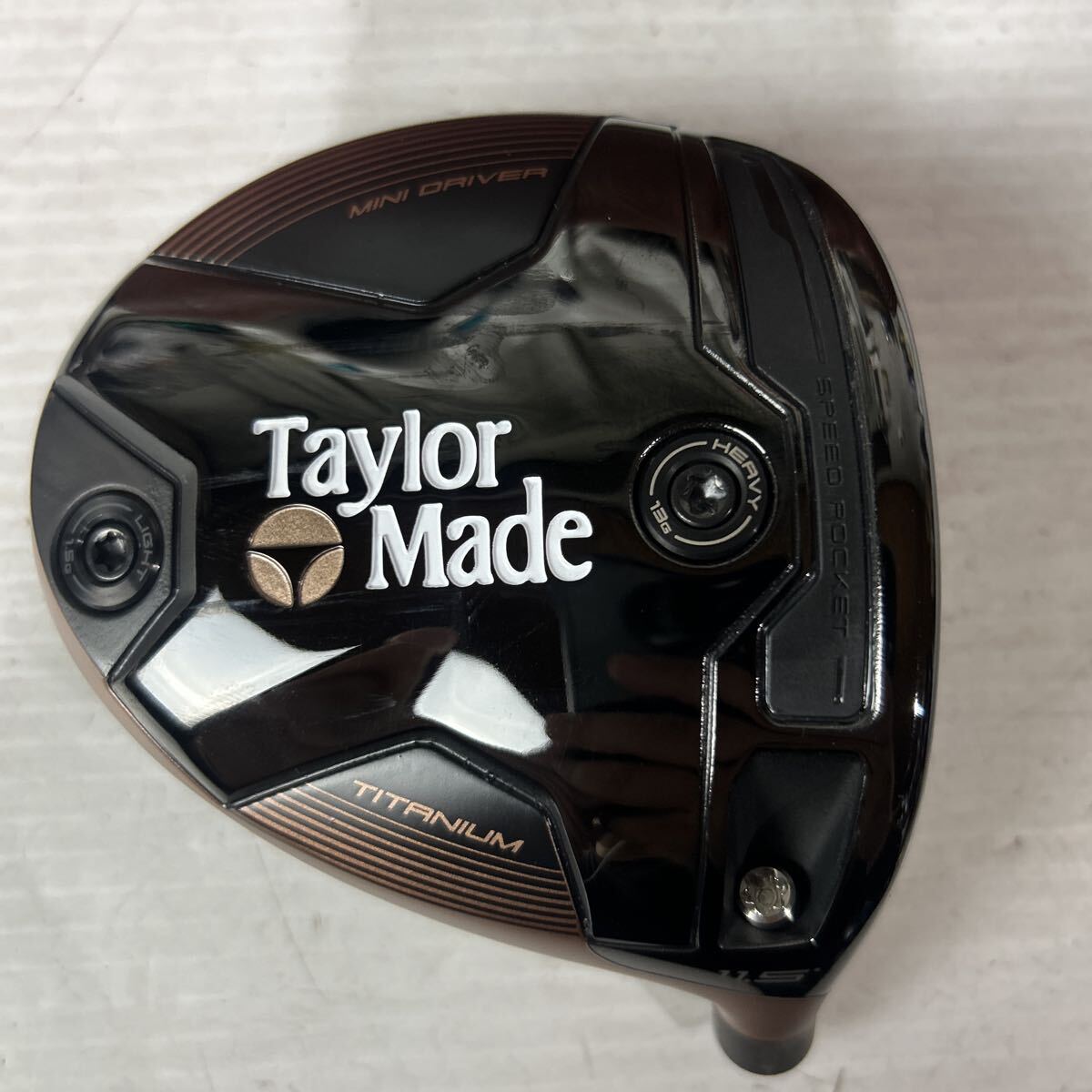 美品 BRNR MINI 2024 11.5° ヘッド単品 ヘッドカバー付 管理番号17907 テーラーメイド ミニ ドライバー TaylorMade バーナー_画像2