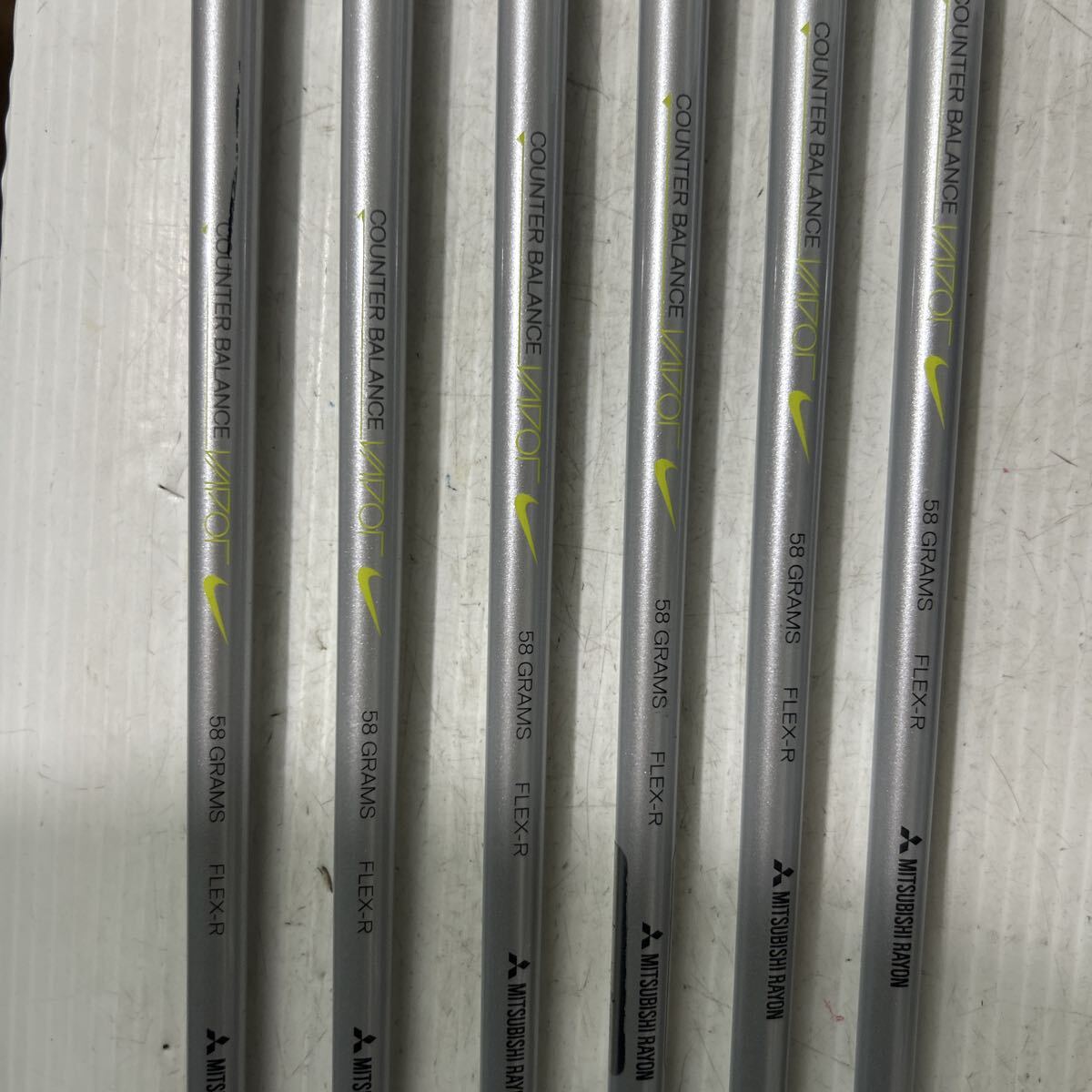 NIKE VAPOR SPEED 5.6.7.8.9.PW 6 шт. комплект оригинальный карбоновый R Flex день основная спецификация Nike Bay pa- контрольный номер 17965