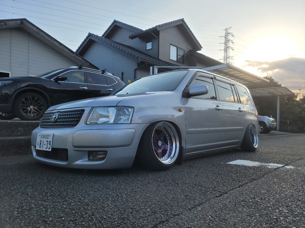 プロボックス サクシード NCP50 NCP160 加工アクスル キャンバー ナロー 上げ PROBOX succeedの画像6