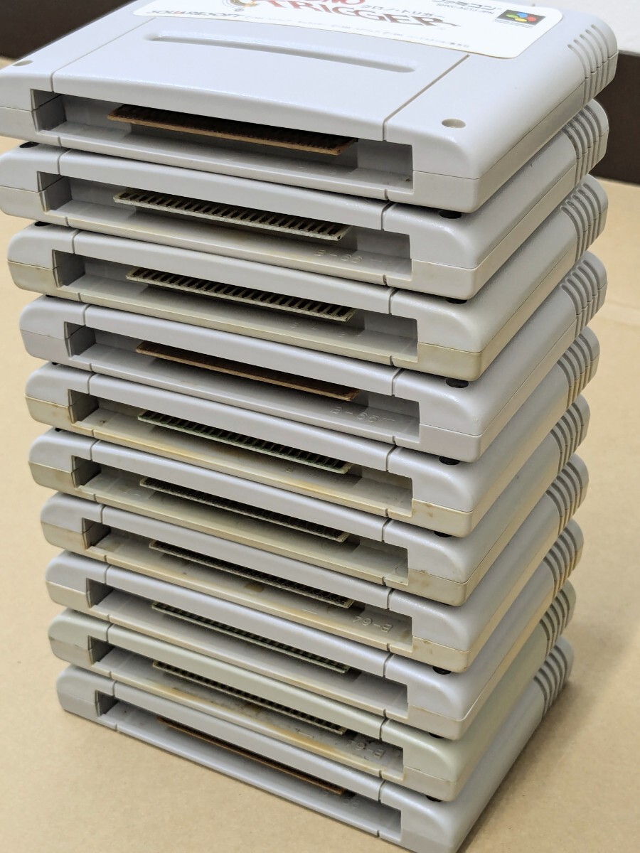 任天堂 スーパーファミコン ソフト 10本セット SVHC-001 ロマンシングサガ ファイナルファンタジー クロノトリガー 聖剣伝説 FF USA　SFC_画像8