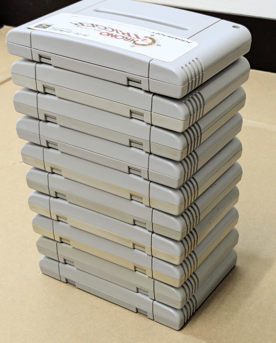 任天堂 スーパーファミコン ソフト 10本セット SVHC-001 ロマンシングサガ ファイナルファンタジー クロノトリガー 聖剣伝説 FF USA　SFC_画像7