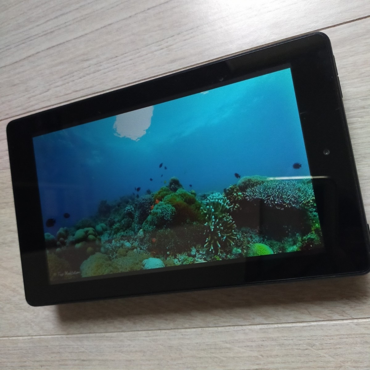 すぐ即決! 「Amazon FIRE 7」(第9世代) 容量32GBのタイプ 割と綺麗です プライムビデオやYouTubeなどの動画の視聴に 急速充電対応_画像7