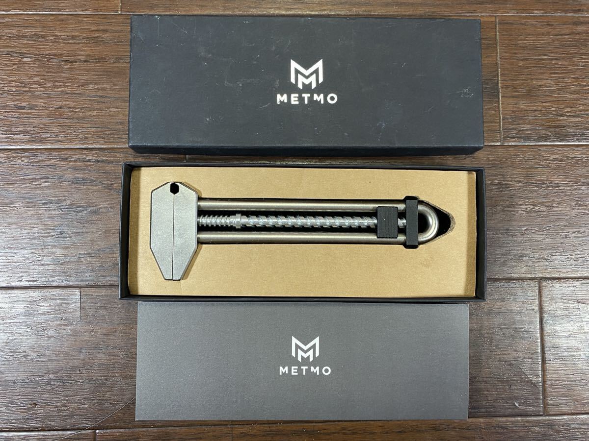 ♪♪METMO モンキーレンチ 人間工学に基づいた操作 絶版品 全長約18cm ゆうパケット発送♪♪_画像1