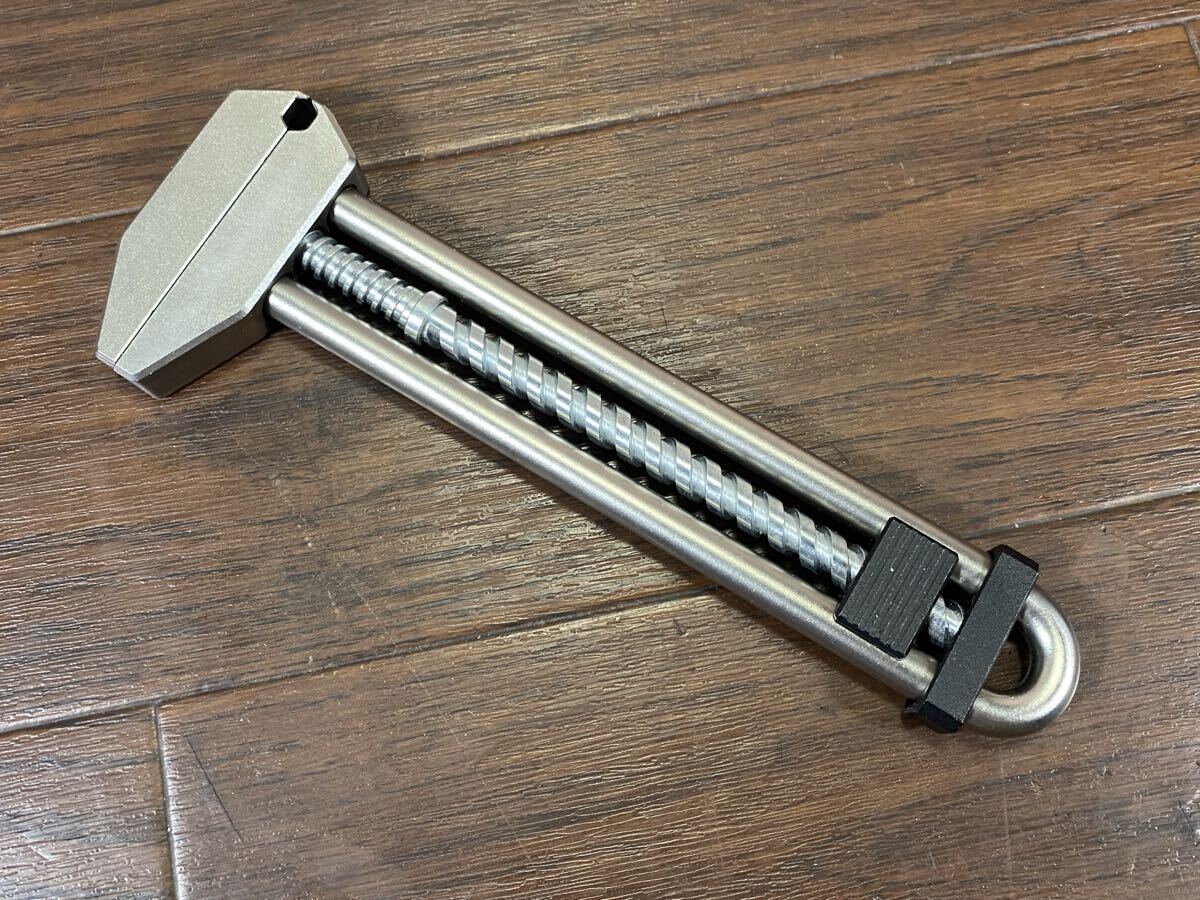 ♪♪METMO モンキーレンチ 人間工学に基づいた操作 絶版品 全長約18cm ゆうパケット発送♪♪_画像2