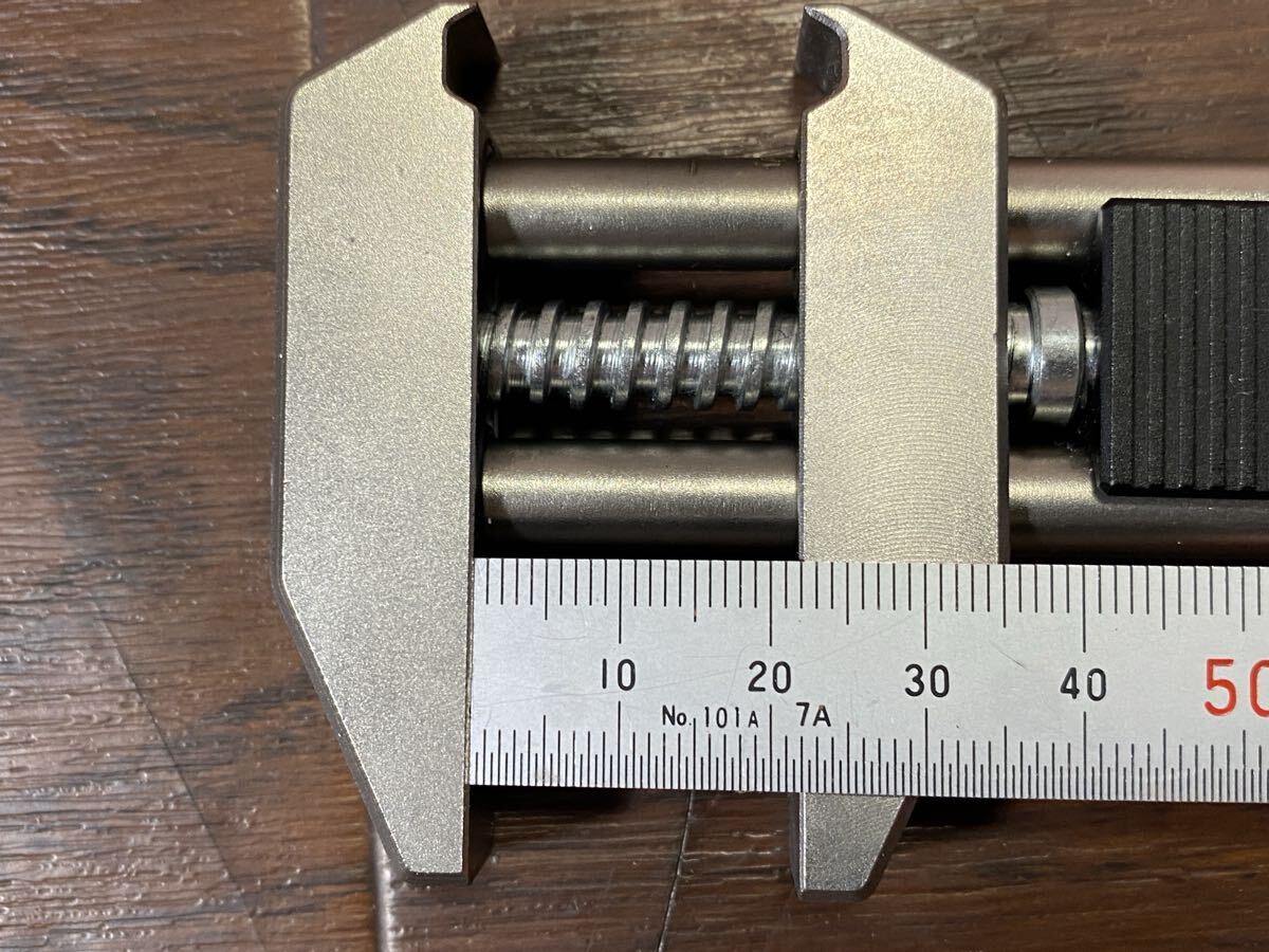 ♪♪METMO モンキーレンチ 人間工学に基づいた操作 絶版品 全長約18cm ゆうパケット発送♪♪_画像7