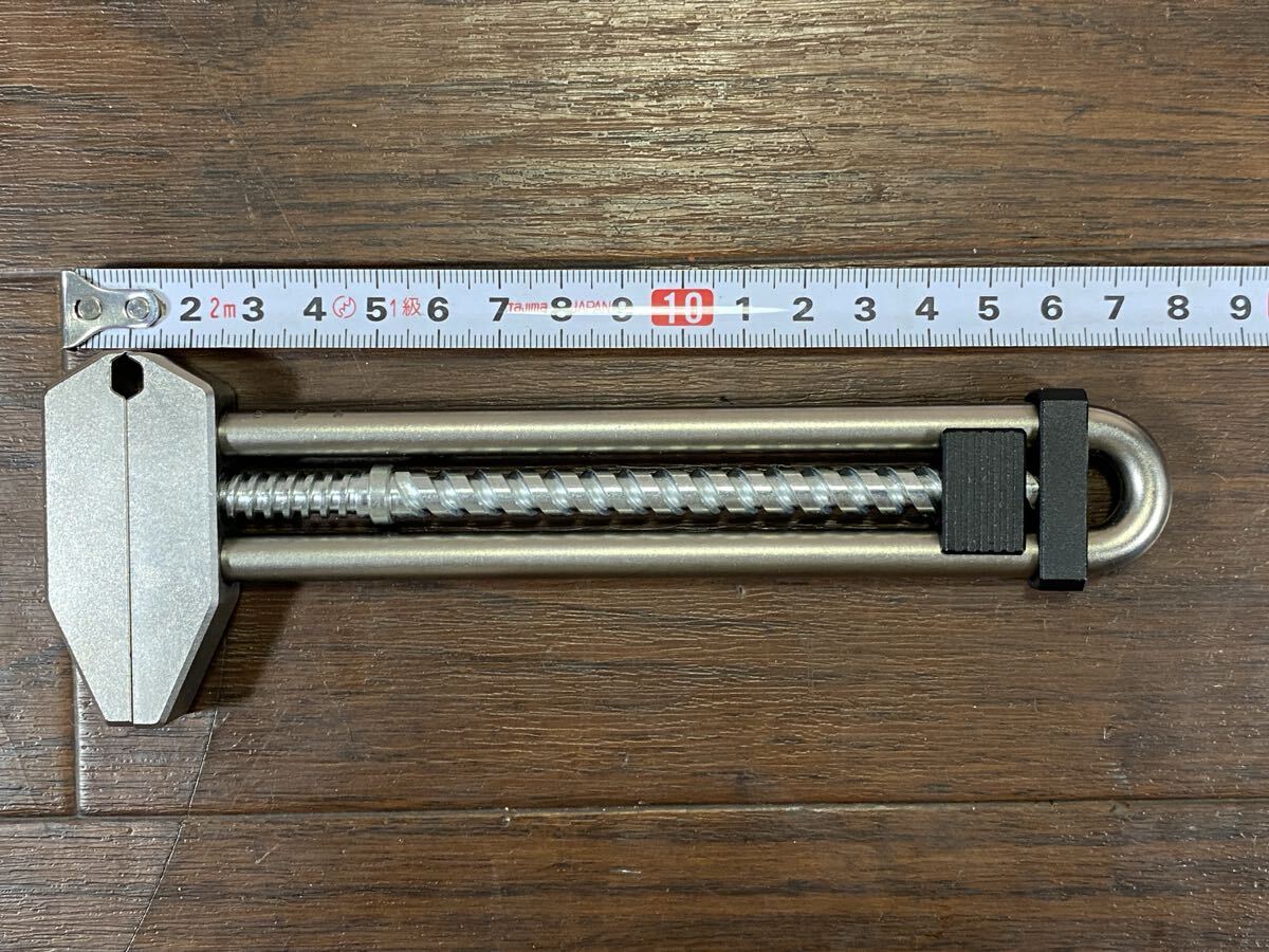 ♪♪METMO モンキーレンチ 人間工学に基づいた操作 絶版品 全長約18cm ゆうパケット発送♪♪_画像9