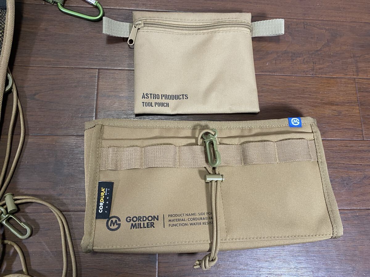 ♪♪ゴードンミラー シートバックポケット コヨーテ その他付属品 画像にある物 まとめ品 ♪♪_画像2