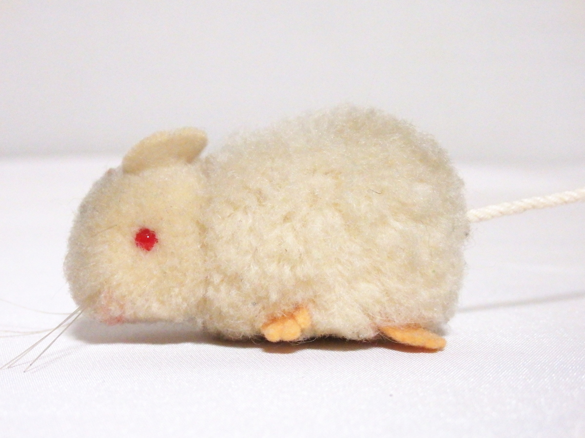 steiffシュタイフ/ ビンテージ・ぽんぽんネズミ /5㎝_画像2