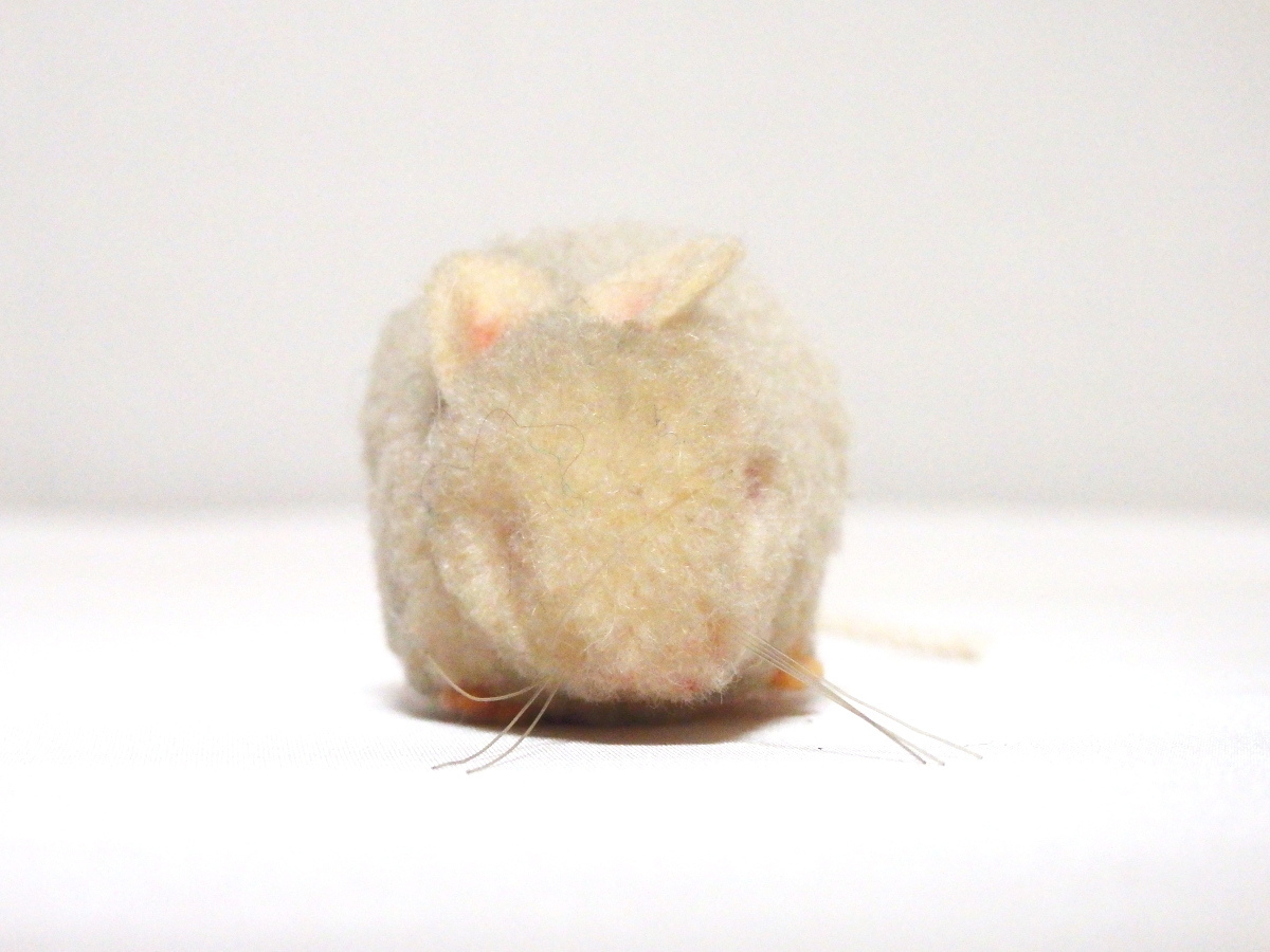 steiffシュタイフ/ ビンテージ・ぽんぽんネズミ /5㎝_画像3