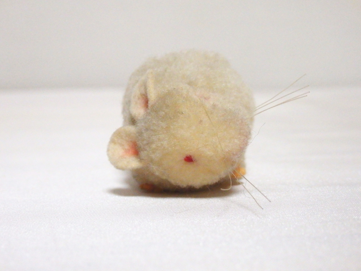steiffシュタイフ/ ビンテージ・ぽんぽんネズミ /5㎝_画像4