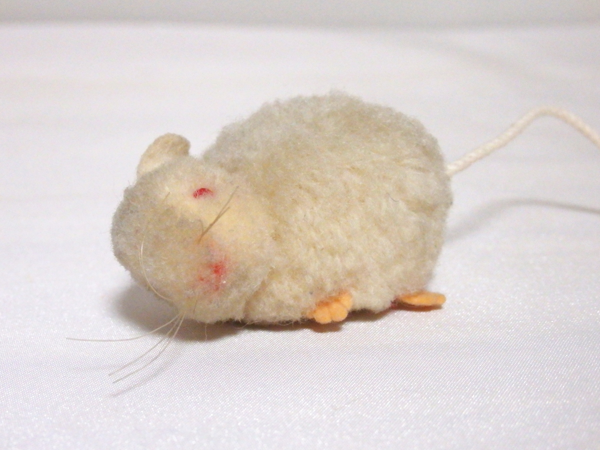 steiffシュタイフ/ ビンテージ・ぽんぽんネズミ /5㎝_画像6