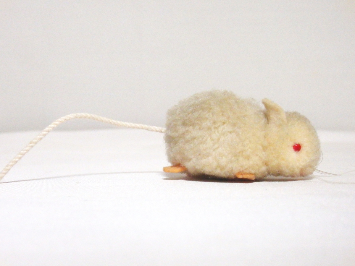 steiffシュタイフ/ ビンテージ・ぽんぽんネズミ /5㎝_画像8