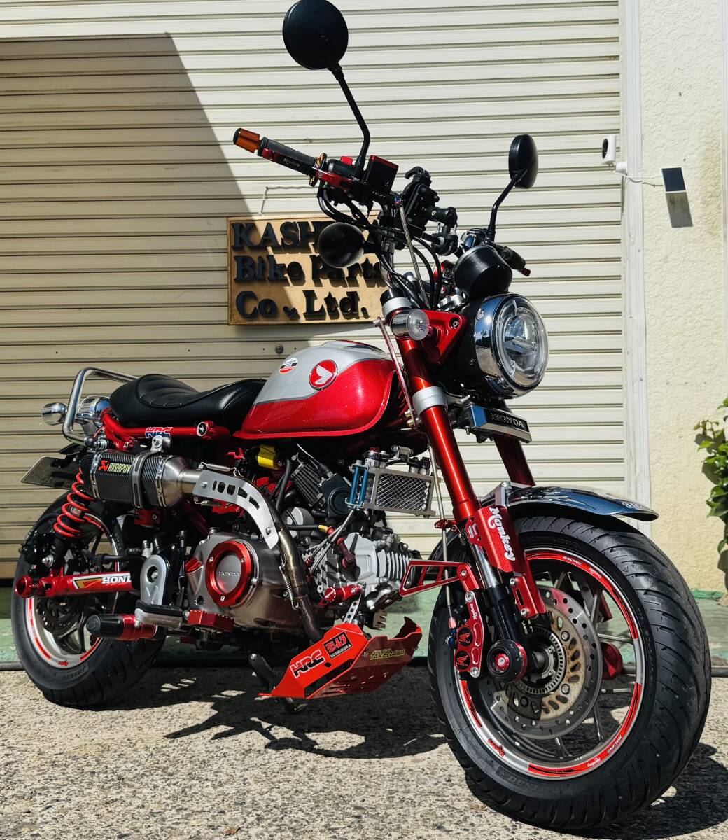 モンキー125 JB02 武川181cc 多數(shù)カスタム　実動車両 鹿嶋市から 即決落札で送料無料(関東のみ) デポ止め本州一部四國九州送料無料有り