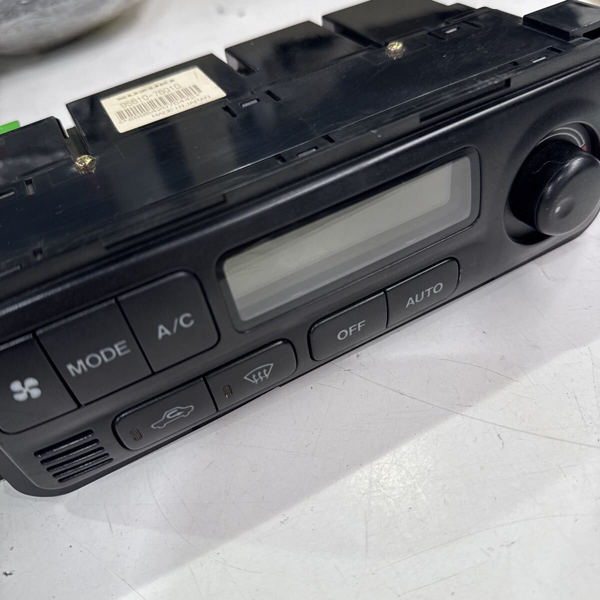 230265 スズキ MC21S ワゴンR エアコンスイッチ エアコンパネル　95610-76G10_画像1